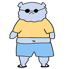 Blue Bear's Day