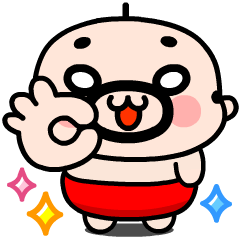 Mr. Pops Kansai Dialect greeting Sticker