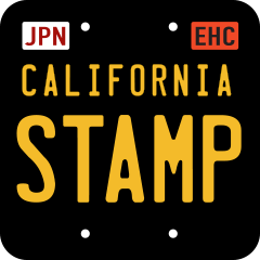 CA LICENSE PLATE 2nd