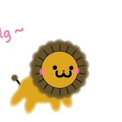 Little Lion so happy