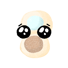 mini_facial expression cushion cartridge - LINE スタンプ | LINE STORE