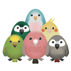 Fat Parrot Family