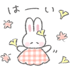 The fluffy bunny sticker39