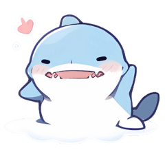 happy baby shark