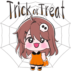 Pumpkin Girl : Happy Halloween