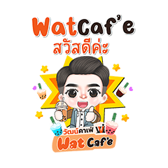 watcafe franchise – LINE stickers | LINE STORE