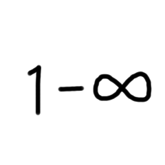 เลข 1 - infinity