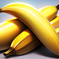 realistic banana