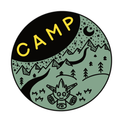 餅夫人乾老爺露營camping