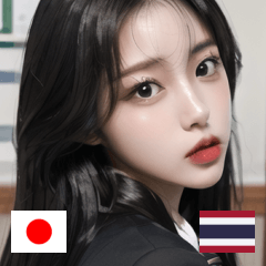 JP THAI korean school uniform girl