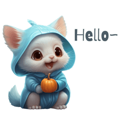 CATyara the Cute Baby Cat 01 (Halloween)