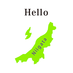 新潟県　と　英語　English
