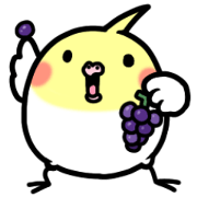 Cockatiel,chikin-chan sticker12