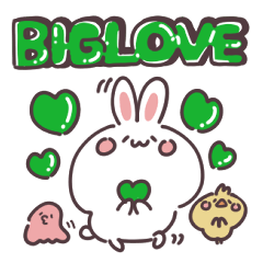 OTAKU Rabbit : fan of green