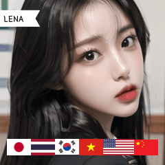 korean school uniform girl LENA