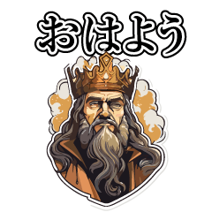 The King's Stickers for Everyday Use