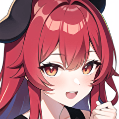 vtuber with red hair