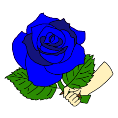 GIFT OF BLUE ROSE
