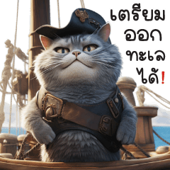 Cute Pirate Cat(BIG)