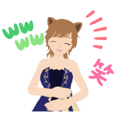 kana's LINE  stamp 3