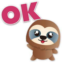 Cute sloth - Commonly used