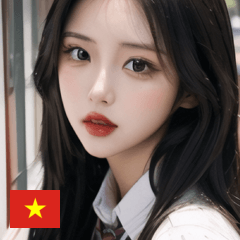 VN korean student girl