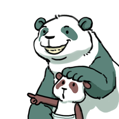 Panda babysitter