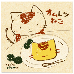 OMURETSU-Neko Sticker