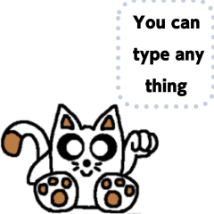 Cat Pui Mui text type(English)