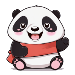 Panda speaking Simplified Chinese