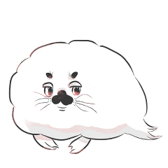 fluffy small seal