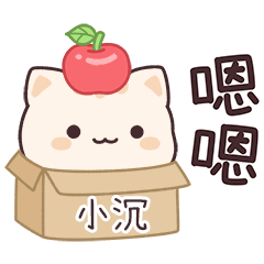 小星貓姓名貼2_小沉專用