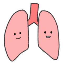 happy lung sticker