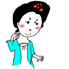 Tang dynasty Chubby girl