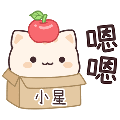 小星貓姓名貼2_小星專用
