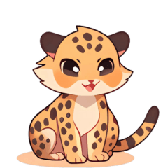 It's a leopard
