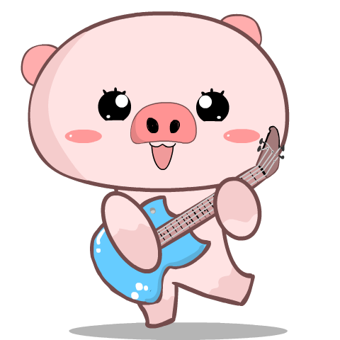 Pinky The Pig : Pop-up stickers