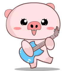 Pinky The Pig : Pop-up stickers