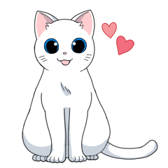 white cat_by672