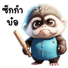 Funny monkey (Kum-muang)