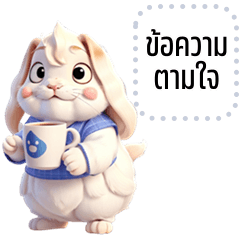 Message Stickers: Funny rabbit – LINE stickers | LINE STORE