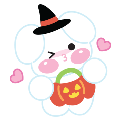 Fluffy Dog Boo Boo - LINE スタンプ | LINE STORE