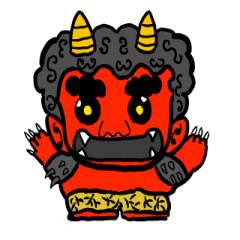 鬼のラインスタンプ - LINE スタンプ | LINE STORE