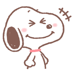【英文版】Sticker Day: Snoopy