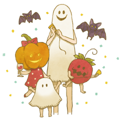 CHARMING GHOST STICKERS