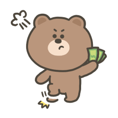 wuli bear2 sticker