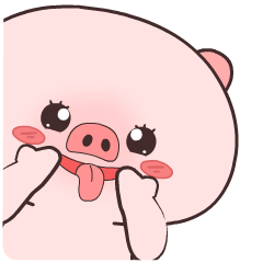 Pinky The Pig 10 : Animated Stickers