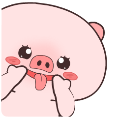 Pinky The Pig 10 : Animated Stickers
