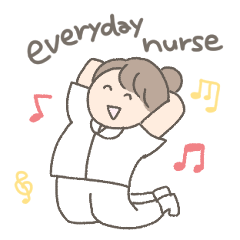 everyday nurse sticker
