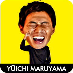 Comical Sticker of Yuichi Maruyama2
